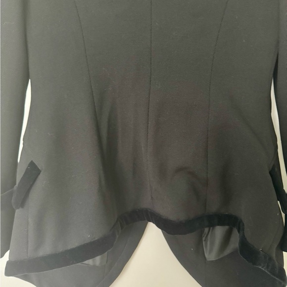 Moschino Cheap and Chic Fabulous Vintage blazer, wool and velvet, gold buttons M - Picture 15 of 16